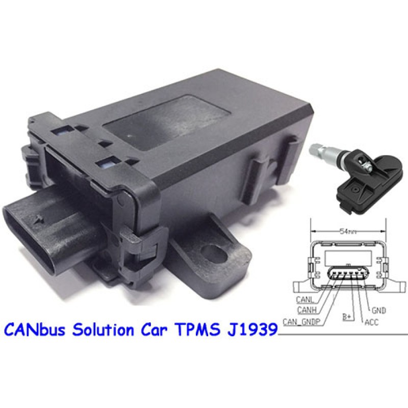 CAN Tire Pressure Monitoring System internal sensor